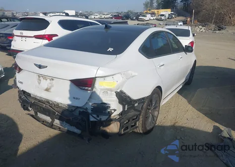 2018 Genesis G80 3.3T Sport from USA, damaged, VIN KMHGN4JB6JU246161